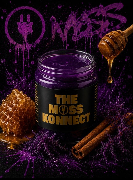 Purple Honey and Cinnamon Moss